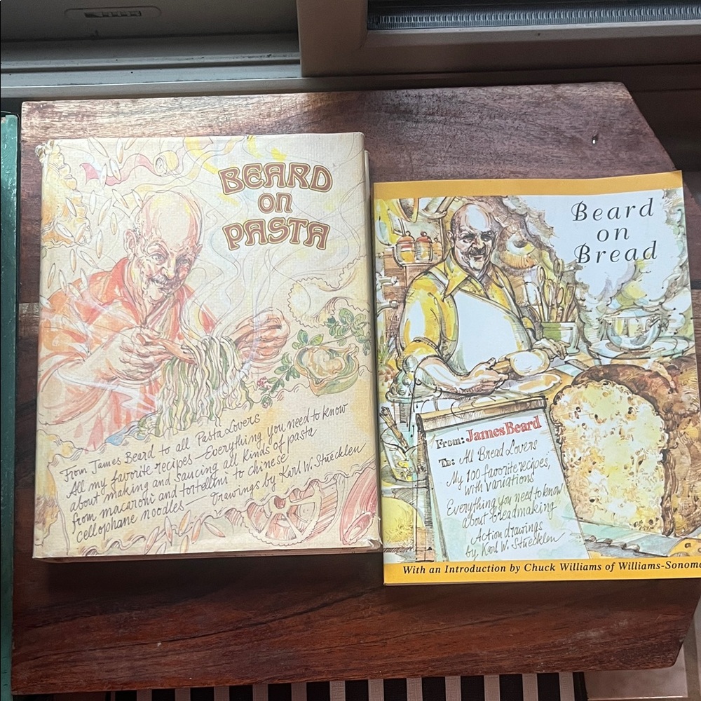 Beard on Pasta and Bread Cookbook Set